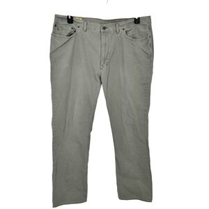 Polo Ralph Lauren Gray Straight Leg Cotton Jeans Mens 42x32